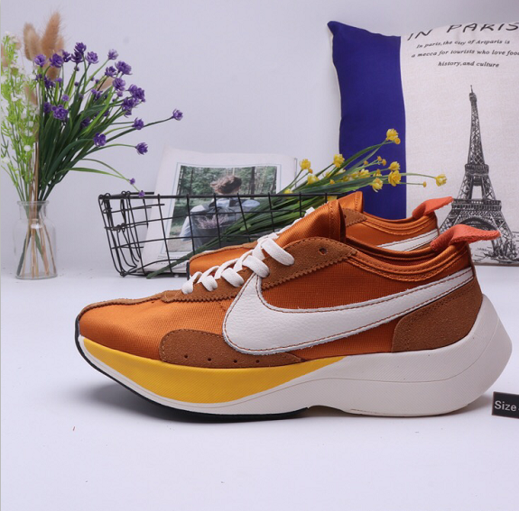 2020 Men Nike Moon Racer Brown Yellow White Running Shoes